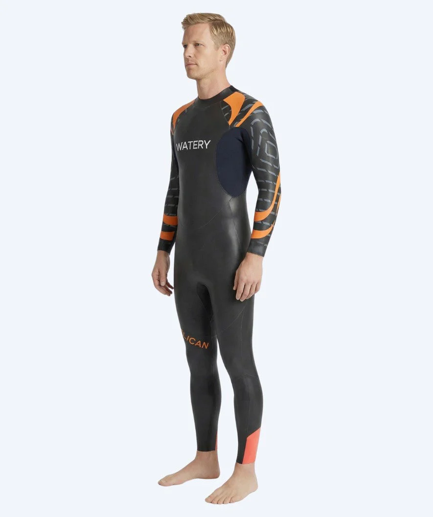 Watery wetsuit for men - Pelican - Orange - Image 10