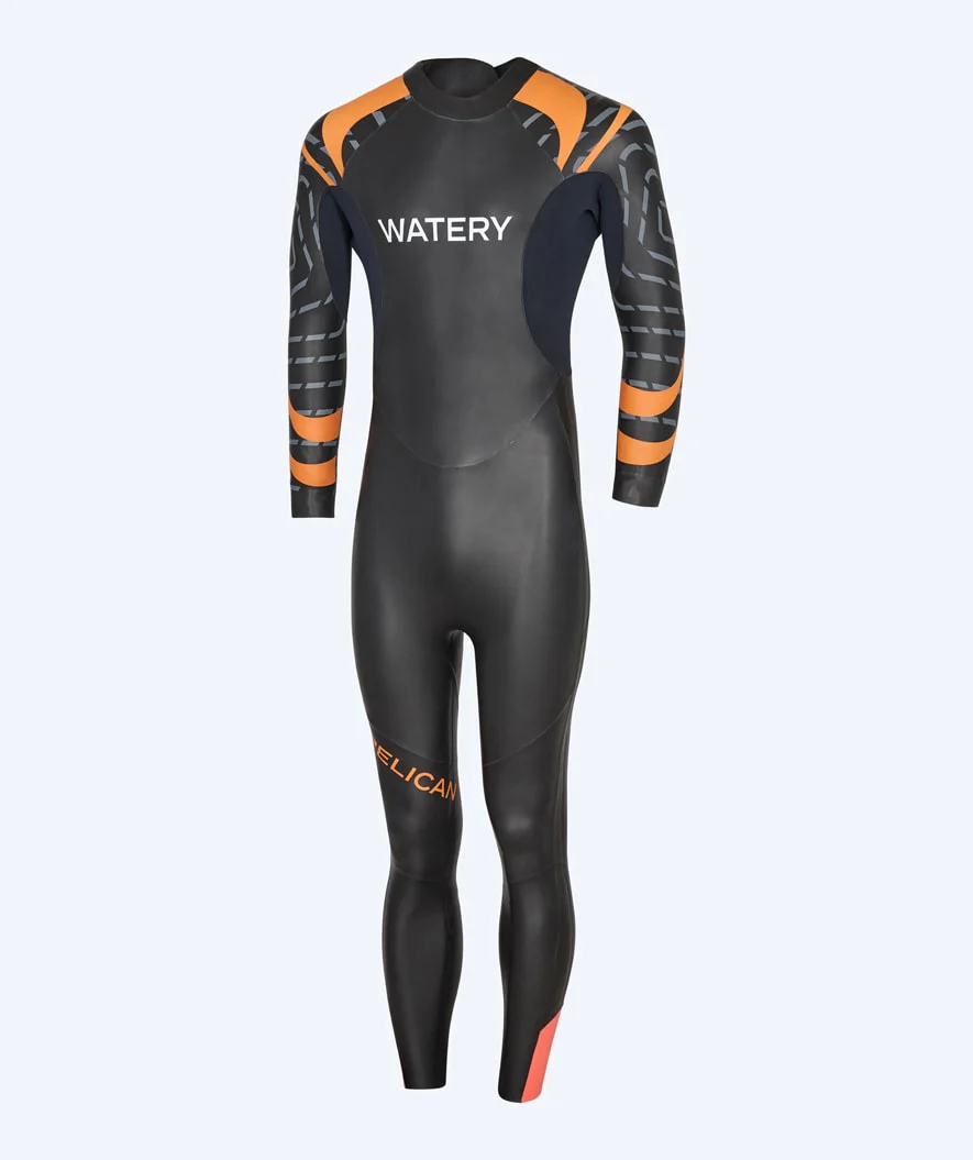 Watery wetsuit for men - Pelican - Orange - Image 12