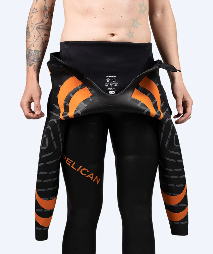 Watery wetsuit for men - Pelican - Orange - Image 22
