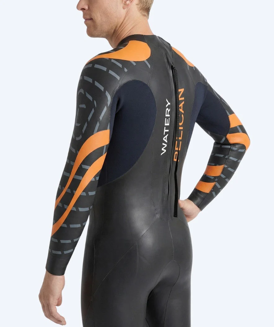 Watery wetsuit for men - Pelican - Orange - Image 3