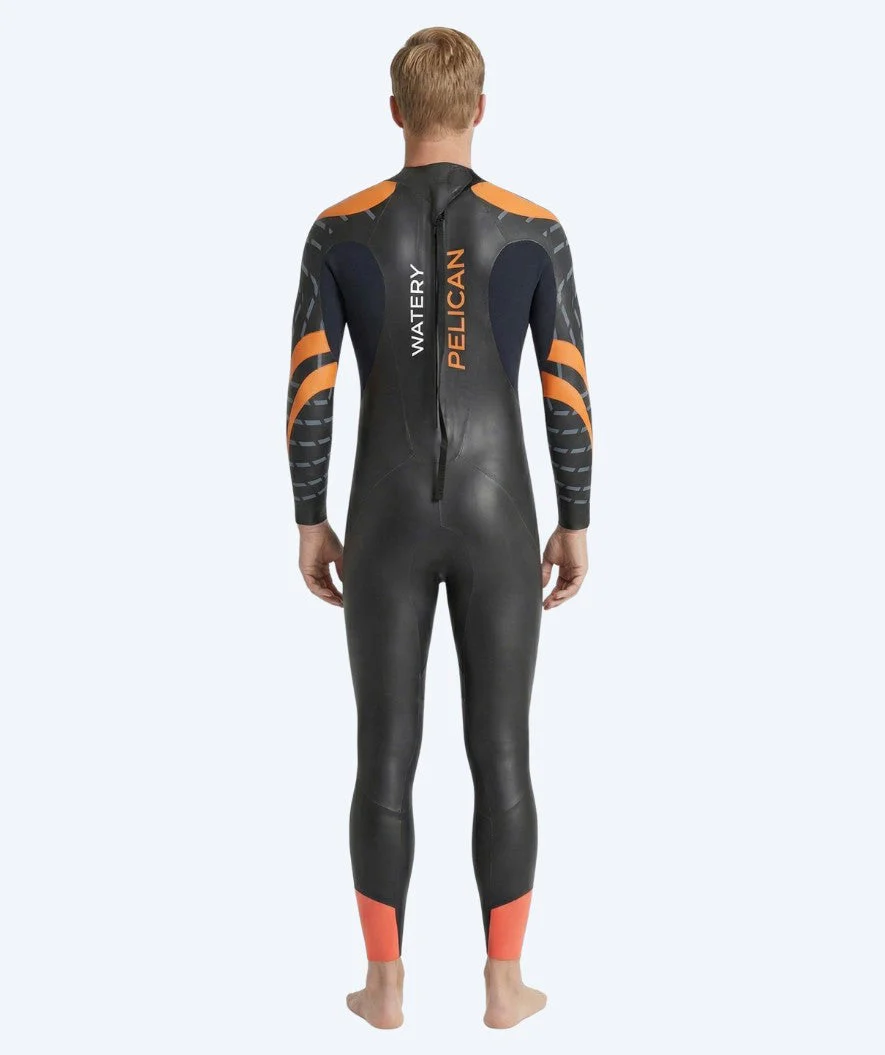 Watery wetsuit for men - Pelican - Orange - Image 8