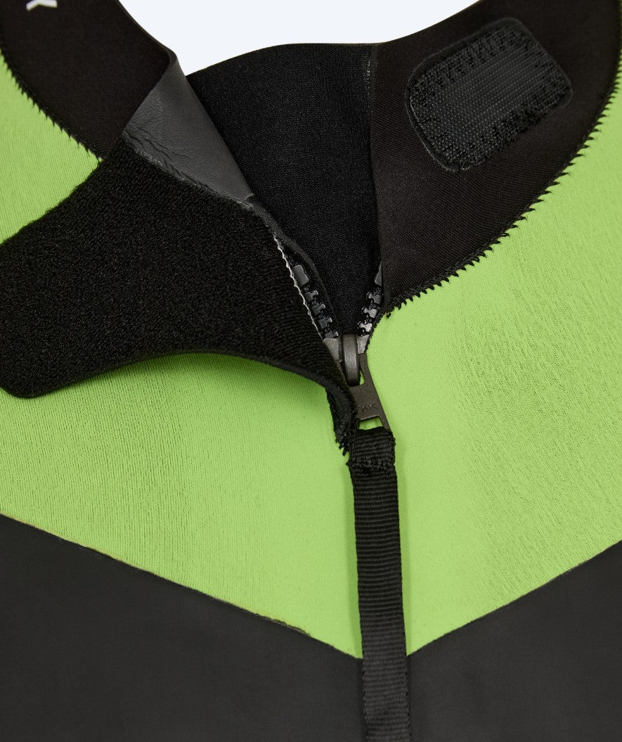 Watery wetsuit for women - Salmon Swimrun - Black/green - Image 6