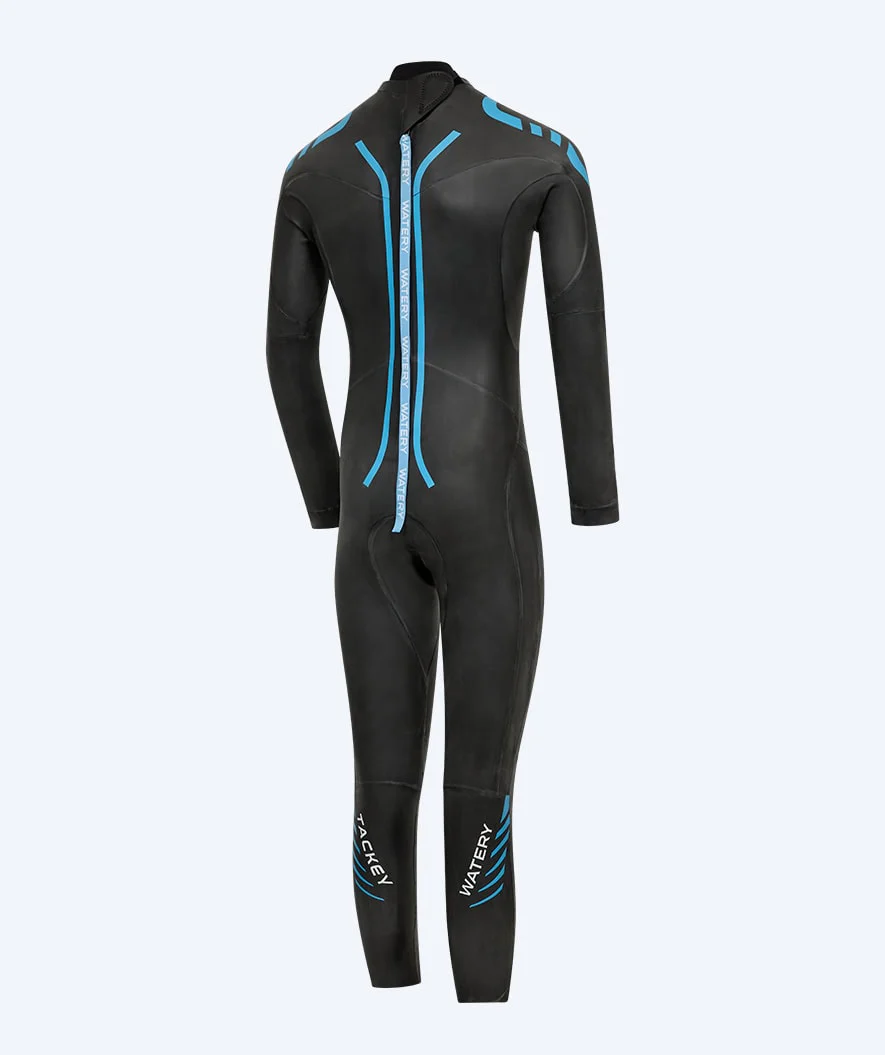 Watery wetsuit for men - Tackey Elite - Black/blue - Image 10