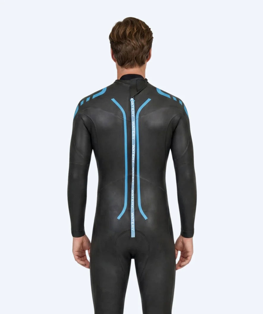 Watery wetsuit for men - Tackey Elite - Black/blue - Image 3