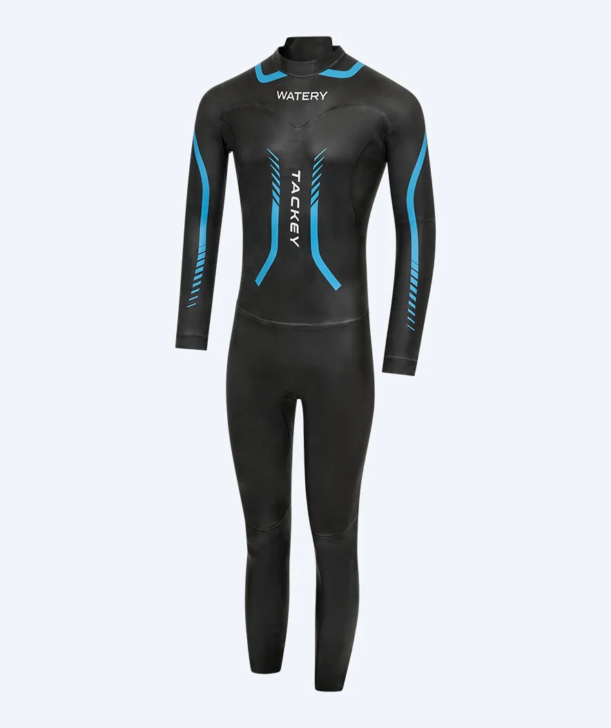 Watery wetsuit for men - Tackey Elite - Black/blue - Image 9