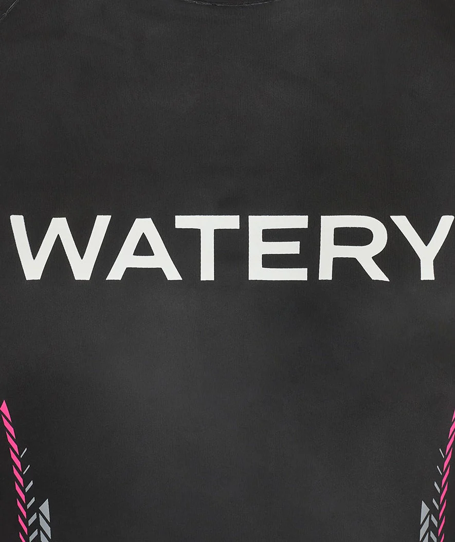 Watery wetsuit for women - Calder Rapid - Black/pink - Image 15