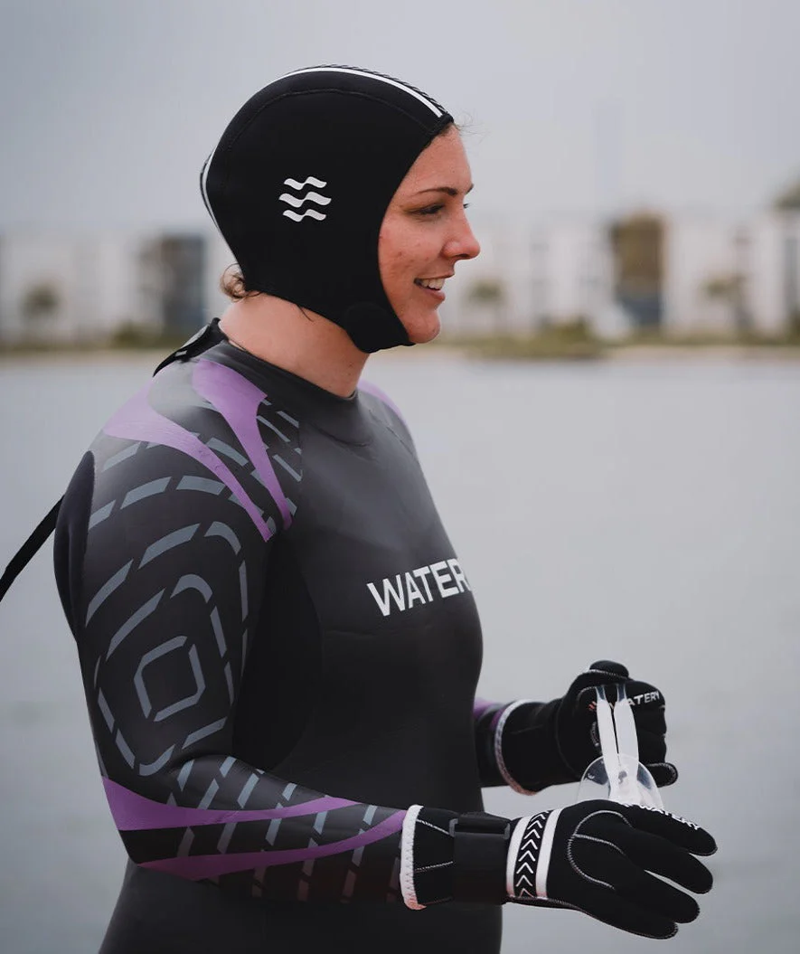 Watery wetsuit for women - Pelican - Purple - Image 26