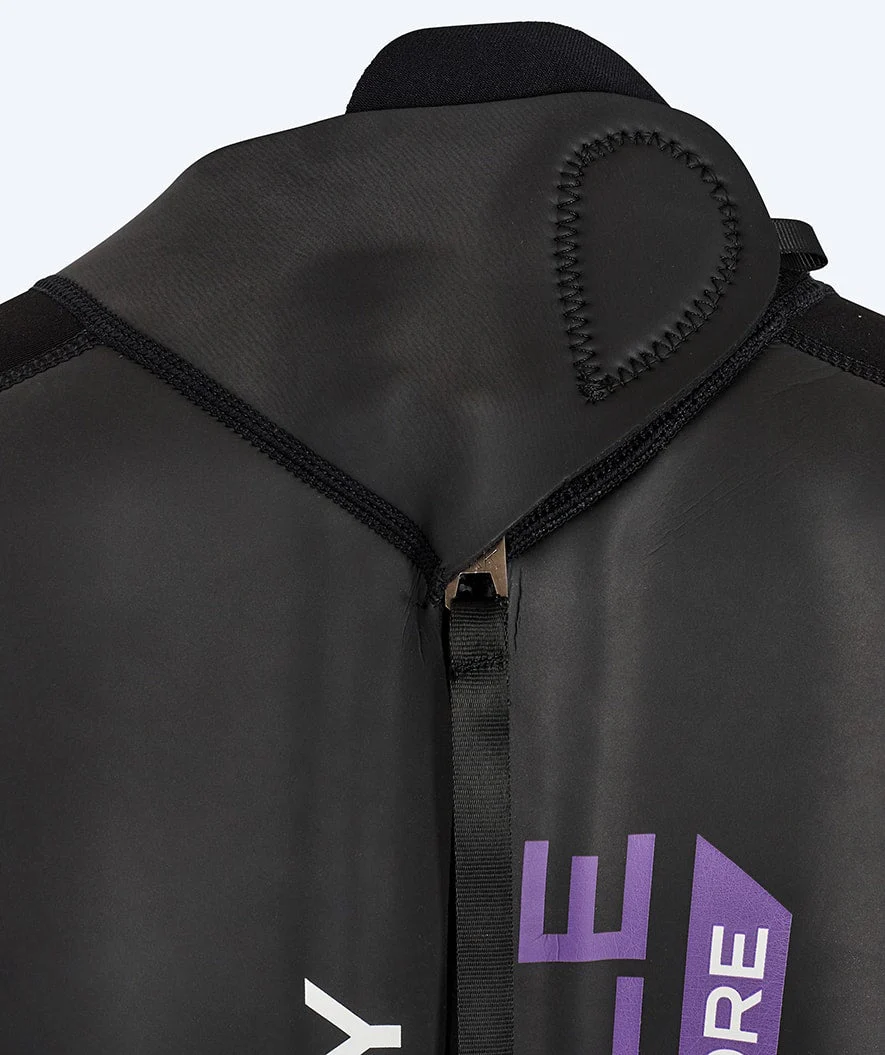 Watery wetsuit for women - Reptile Core - Black/purple - Image 11